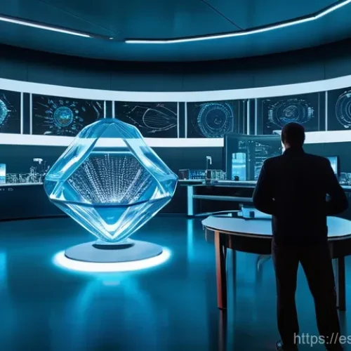 양자 센서와 측정 기술 - **Prompt 1: The Quantum Realm Revealed**
    "A visually stunning, high-tech laboratory where quantu...